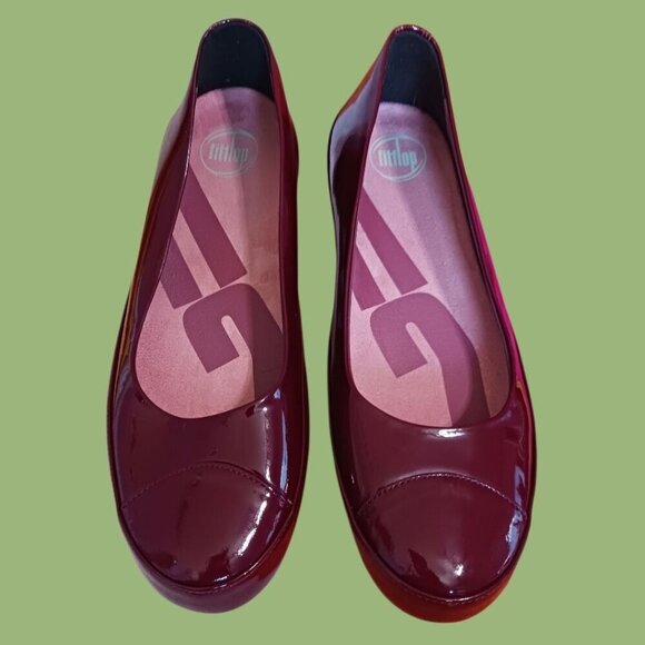 Fitflop Due Womens Platform Ballet Flats Size 42/10usa - Picture 2 of 16